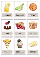 anteprima - Flashcard - FLASH CARDS - FOOD | FLASH CARDS - CIBO - Pagina 2