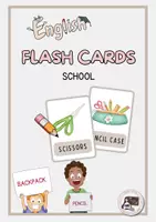 anteprima - Flashcard - FLASH CARDS - SCHOOL | FLASH CARDS - SCUOLA - Pagina di copertina