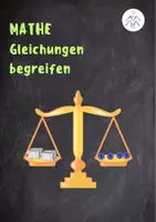 Vorschau - Stationenlernen - Material zum Begreifen von Gleichungen - Deckblatt