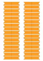 Vorschau - Mal- und Bastelvorlagen - Stifte Fähnchen (Banko) Viele Farben! - Seite 3