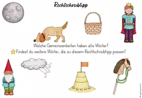 Vorschau - Arbeitsblätter - Rechtschreibstrategie: Verlängern (Wimmelbild & Wortkarten) - Seite 3