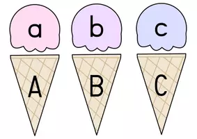 Vorschau - Spiele - ABC-Legematerial - Großbuchstaben und Kleinbuchstaben (Eis) - Seite 2