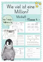 Vorschau - Unterrichtsreihen - Zahlenraum bis 10000 - Klasse 4 - Stationenlernen & Übungsheft - Seite 1