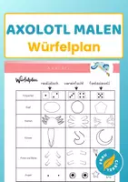 Vorschau - Arbeitsblätter - Materialpaket Axolotl Komplette Unterrichtseinheit Sachunterricht - Seite 1