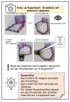 Vorschau - Arbeitsblätter - Strom Experiment Stromkreis mit mehreren Lämpchen - Seite 3