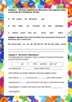 Vorschau - Arbeitsblätter - Klassenarbeit zur Lektüre "Sprachabschneider" + EWH - Seite 3