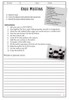 Vorschau - Arbeitsblätter - Rewriting A Recipe in Passive Voice - Deckblatt