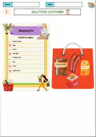 Vorschau - Arbeitsblätter - Shopping at the supermarket - Seite 2