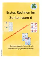 Vorschau - Bildkarten - Freiarbeit Erstes Rechnen Zahlenraum 6 - Deckblatt