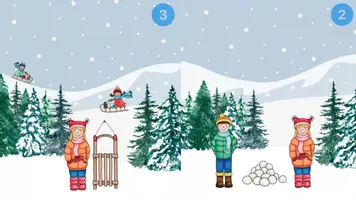 Vorschau - Arbeitsblätter - Lesespaziergang-Winter - Seite 1