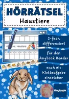 Vorschau - Arbeitsblätter - AnybookPro Material: Hörrätsel Haustiere - Deckblatt