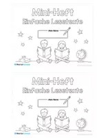 Vorschau - Arbeitsblätter - Mini-Heft: Lesetexte 1. Klasse (10 Arbeitsblätter) - Seite 1