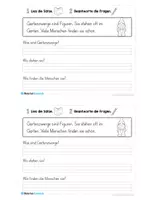 Vorschau - Arbeitsblätter - Mini-Heft: Lesetexte 1. Klasse (10 Arbeitsblätter) - Seite 2