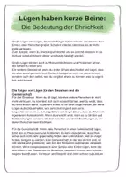Vorschau - Arbeitsblätter - Ethik in der Grundschule: Wahrheit und Lüge - Seite 3