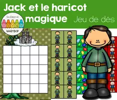 Aperçu - Jeux - Jack et le haricot magique - Jeu de dés - Page de couverture