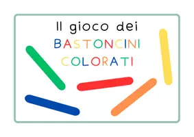 anteprima - Esercizi - Il gioco dei bastoncini colorati - Pagina di copertina