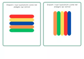 anteprima - Esercizi - Il gioco dei bastoncini colorati - Pagina 2