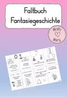 Vorschau - Arbeitsblätter - Faltbuch Fantasiegeschichte - Deckblatt