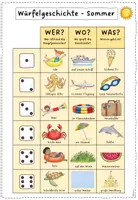 Vorschau - Arbeitsblätter - Kreatives Schreiben: Würfelgeschichten - Sommer (Kl. 2-4) - Seite 2