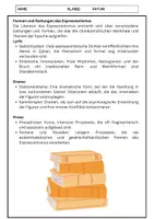 Vorschau - Arbeitsblätter - Expressionismus Literatur: Autoren, Werke, Merkmale - Seite 3