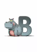 Vorschau - Poster - Entdecke das Alphabet - 20 kreative Illustrationen des Buchstaben B - Seite 3