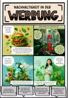 Vorschau - Arbeitsblätter - Greenwashing - Nachhaltigkeit in der Werbung - Seite 1