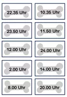 Vorschau - Stationenlernen - Zwillinge finden Uhrzeit Stunden Minuten Mathe 2. Klasse 3. Klasse - Seite 3