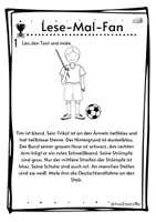Vorschau - Arbeitsblätter - Lese-Mal-Fan freiarbeitsfee - Seite 2