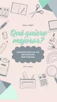 Vista previa - Refuerzo / NEE / Materiales de apoyo - Qué quiero mejorar- Autoanálisis - Portada