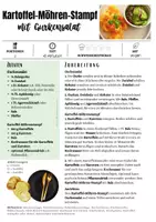 Vorschau - Arbeitsblätter - Veganes Rezept Kartoffel-Möhren-Stampf mit Gurkensalat - Seite 2