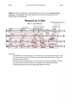 Vorschau - Arbeitsblätter - Tipps und Tricks eines Komponisten (Wie Mozart komponiert) - Seite 1