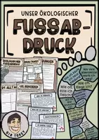 Vorschau - Arbeitsblätter - Ökologischer Fußabdruck - Deckblatt