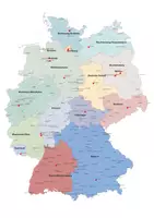 Vorschau - Arbeitsblätter - Deutschland - Tafelmaterial zu den Bundesländern - Seite 1