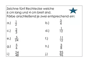 Vorschau - Arbeitsblätter - Eine Übung zum Bruchrechnen - Seite 3