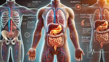 Vorschau - Arbeitsblätter - Wie ist die hormonelle Regulation bei Diabetikern verändert? - Deckblatt