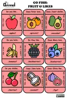 Vista previa - Juegos / Gamificación - FRUIT AND OPINIONS – Go Fish Game - página 1