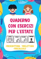 anteprima - Esercizi - Quaderno con esercizi per l'estate - Pagina 1