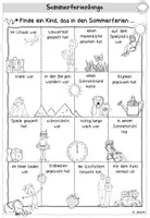Vorschau - Arbeitsblätter - Bingo: Sommerferien (drei Spielpläne) - Seite 3