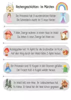 Vorschau - Präsentationen/Tafelbilder - Sachaufgaben / Textaufgaben in Klasse 1 - Detektive - Seite 1