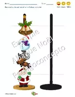 Aperçu - Cartes d'exercices - Abaque série de Noël - Page de couverture