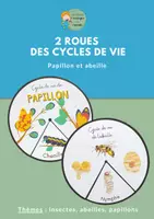 Aperçu - Jeux - Cycle de vie de l'abeille et du papillon - 2 roues à monter - Page de couverture