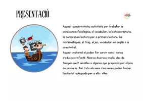 Vista previa - Unidades / Secuencias / Situaciones de Aprendizaje - Passa un estiu pirata! Projecte dels pirates - página 1