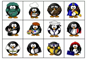 Vorschau - Spiele - Pinguin-Klasse-Spiel - Deckblatt