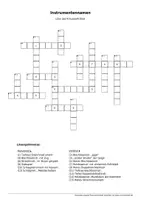 Vorschau - Spiele - Kreuzworträtsel zu: Musikinstrumente - Seite 2