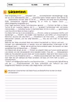 Vorschau - Arbeitsblätter - Tschick Jugendbuch: Arbeitsblätter, Lückentext und Übungen - Seite 2