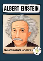 Vorschau - Arbeitsblätter - Albert Einstein (Sachtext mit Aufgaben) - Deckblatt