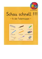 Aperçu - Apprentissages en autonomie - Jeu de vocabulaire: Schau schnell - In der Federmappe (Dans la Trousse) - Page de couverture