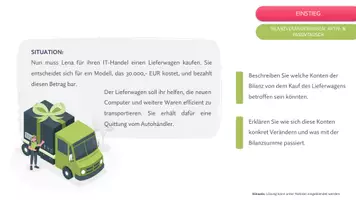 Vorschau - Arbeitsblätter - Bilanzveränderung: Aktiv- & Passivtausch - Seite 2