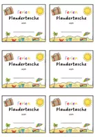 Vorschau - Arbeitsblätter - Plaudertasche für die Sommerferien - Schuljahresende - Seite 2