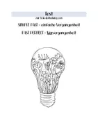 Vorschau - Test - Test - Simple Past Past Perfect - Deckblatt